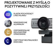 Logitech MX BRIO 4K grafit - 1227568 - zdjęcie 7